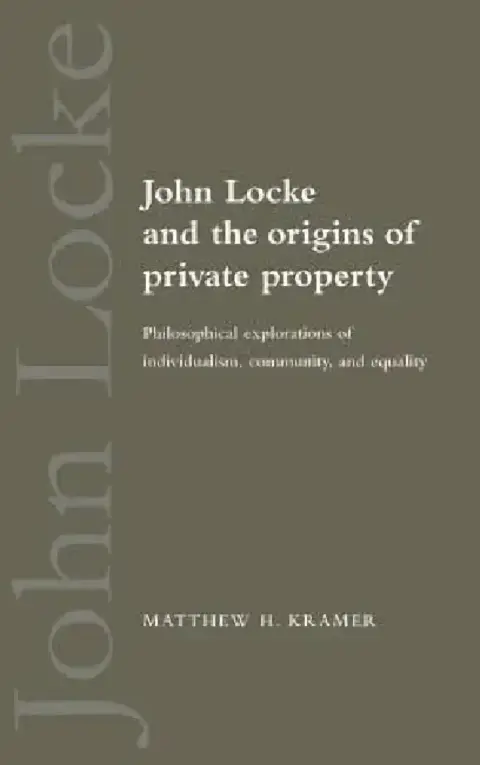 Cover of John Locke and the Origins of Private Property