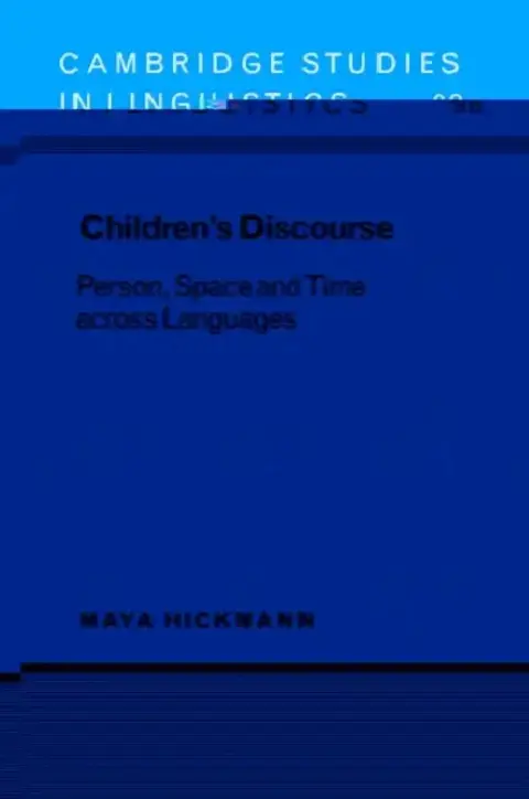 Cover of Children's Discourse