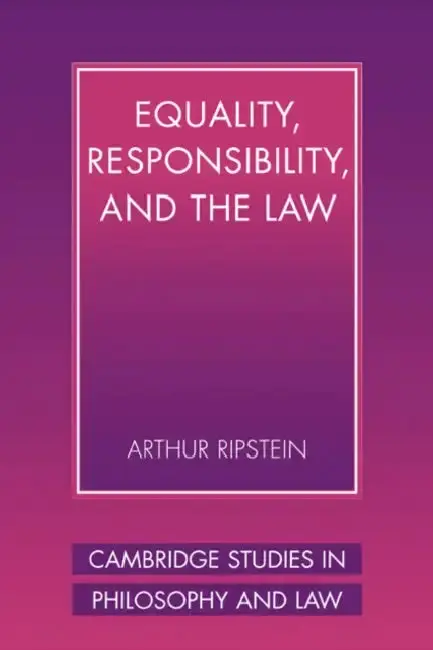 Cover of Equality, Responsibility, and the Law