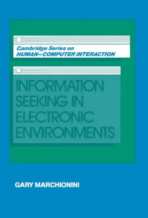 Cover of Information Seeking in Electronic Environments