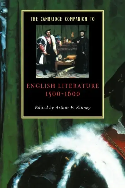 Cover of The Cambridge Companion to English Literature, 1500 1600