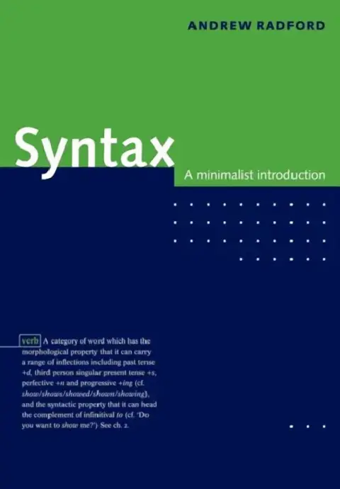 Cover of Syntax