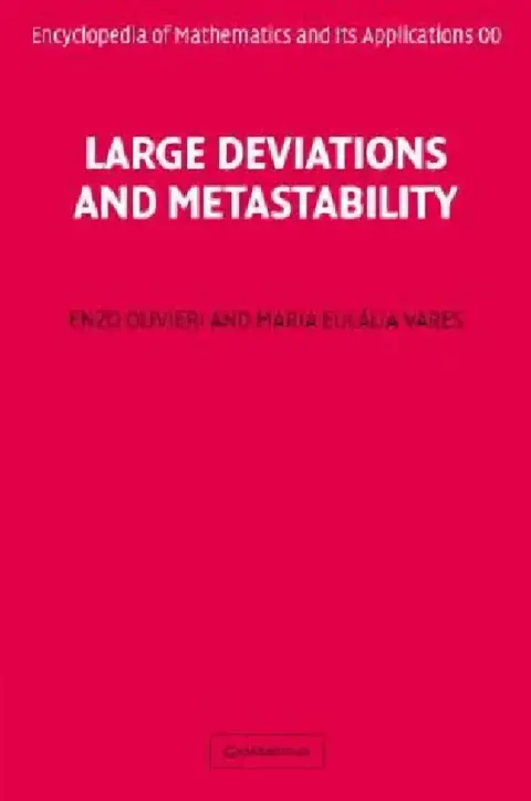Cover of Large Deviations and Metastability