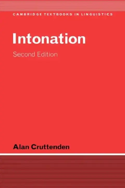 Cover of Intonation