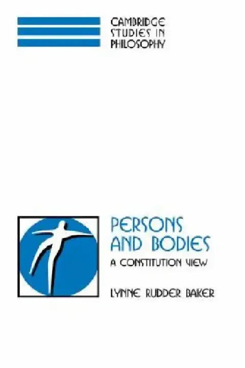 Cover of Persons and Bodies