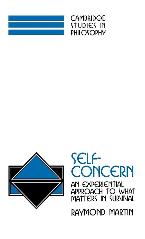 Cover of Self-Concern