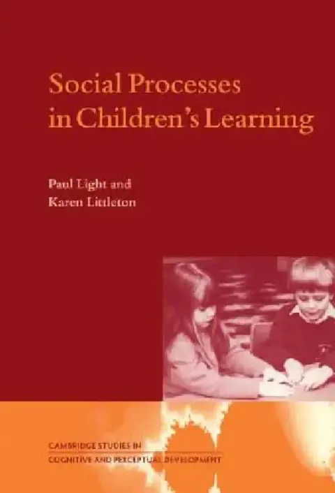Cover of Social Processes in Children's Learning