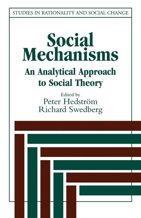 Cover of Social Mechanisms