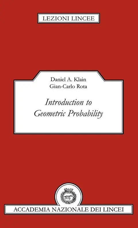 Cover of Introduction to Geometric Probability