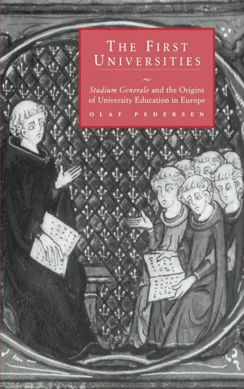 Cover of The First Universities