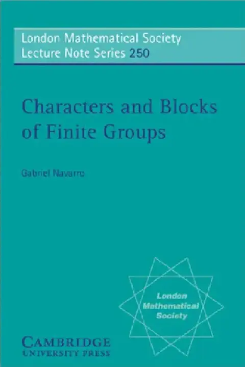 Cover of Characters and Blocks of Finite Groups