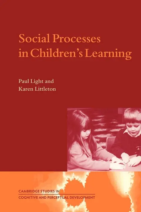 Cover of Social Processes in Children's Learning