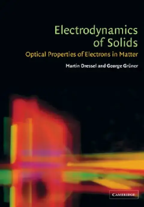 Cover of Electrodynamics of Solids