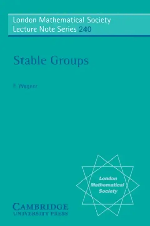 Cover of Stable Groups