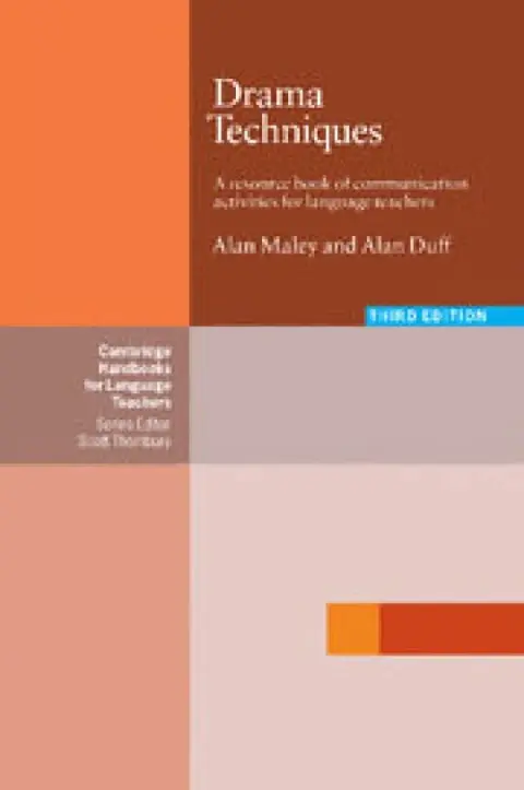 Cover of Drama Techniques