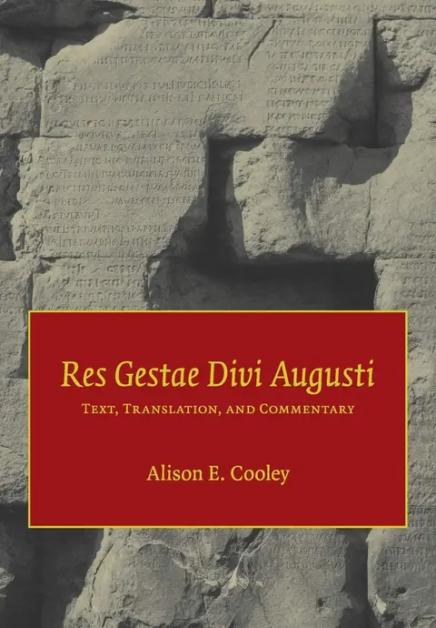 Cover of Res Gestae Divi Augusti
