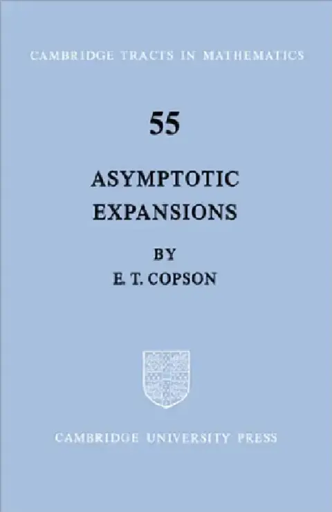 Cover of Asymptotic Expansions