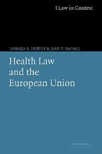 Cover of Health Law and the European Union