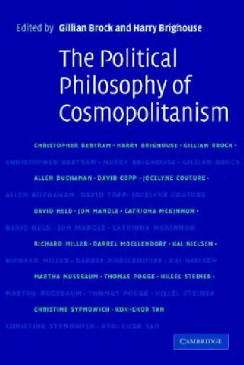 Cover of Political Phil Cosmopolitanism