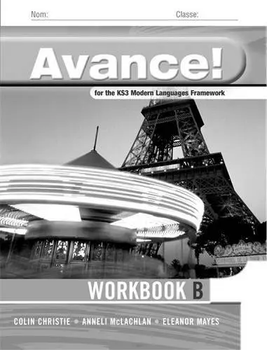 Cover of Advance for the KS3 Modern Language Framwork Workbook