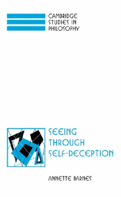 Cover of Seeing Through Self-Deception