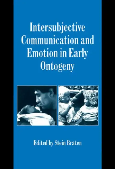 Cover of Intersubjective Communication and Emotion in Early Ontogeny