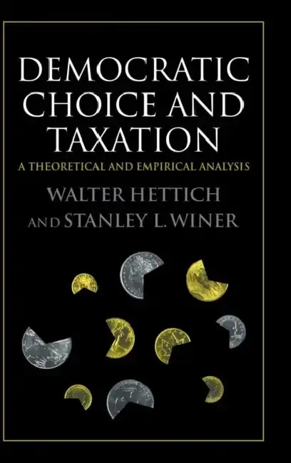 Cover of Democratic Choice and Taxation