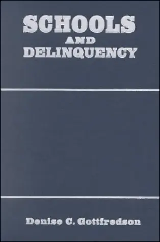 Cover of Schools and Delinquency