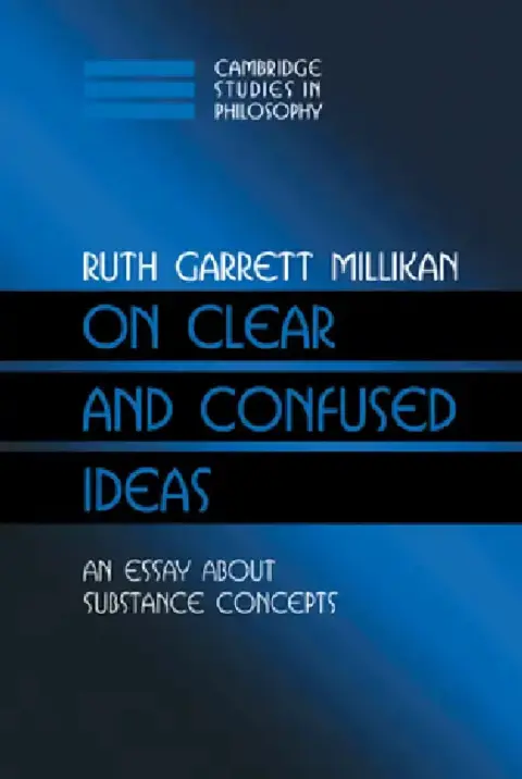 Cover of On Clear and Confused Ideas