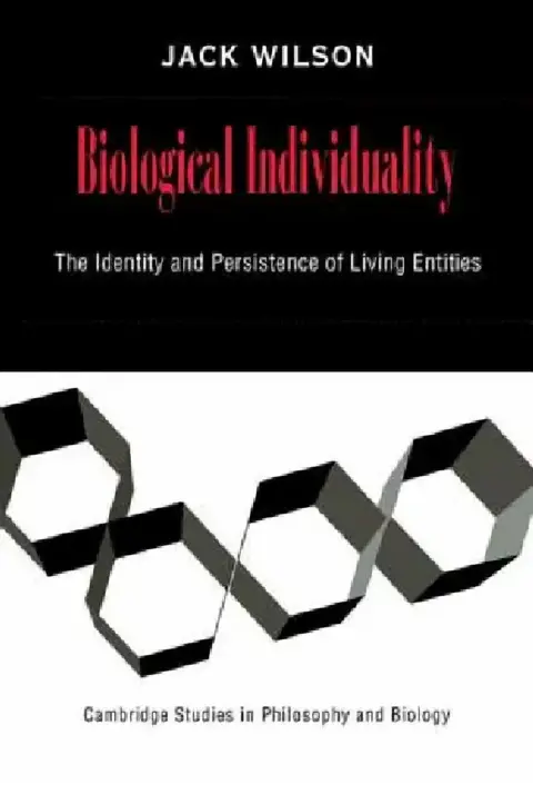 Cover of Biological Individuality