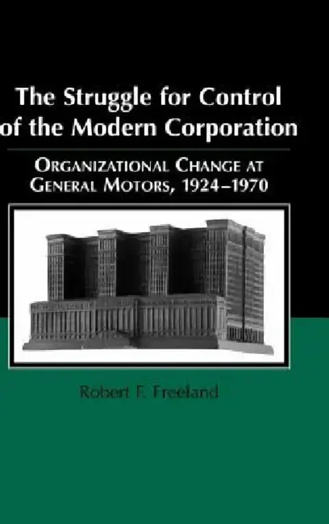 Cover of The Struggle for Control of the Modern Corporation