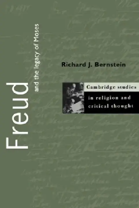 Cover of Freud and the Legacy of Moses