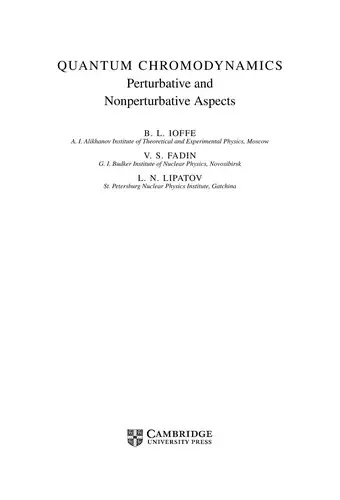 Cover of Quantum Chromodynamics