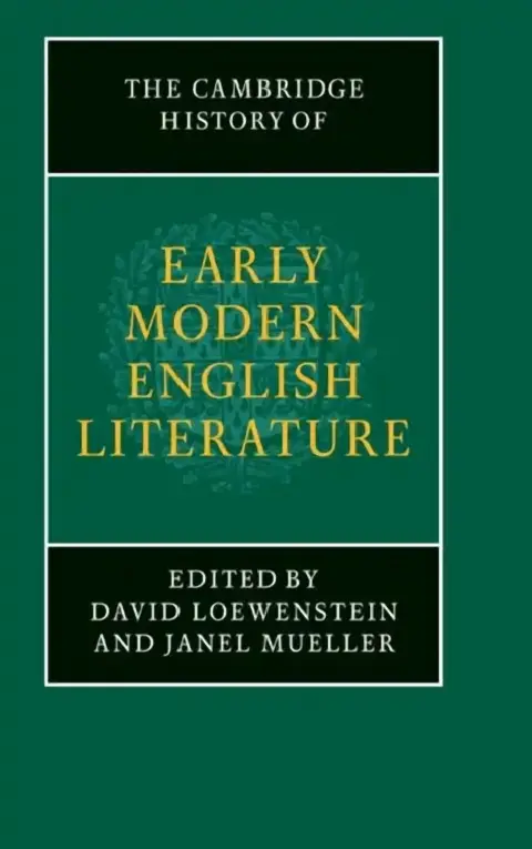 Cover of The Cambridge History of Early Modern English Literature
