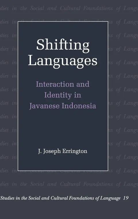 Cover of Shifting Languages