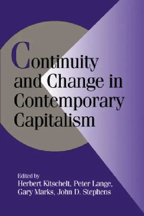 Cover of Continuity and Change in Contemporary Capitalism