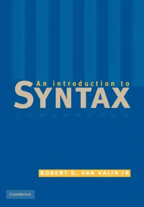 Cover of An Introduction to Syntax