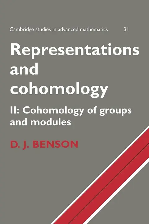 Cover of Representations and Cohomology