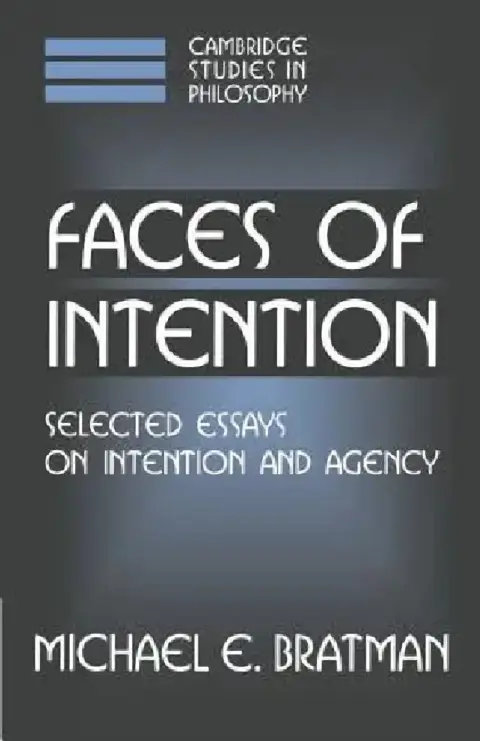 Cover of Faces of Intention