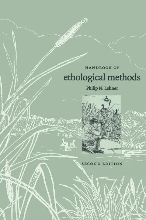 Cover of Handbook of Ethological Methods