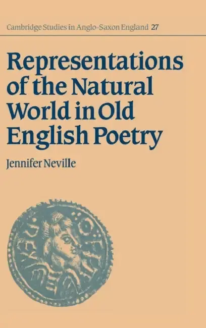 Cover of Representations of the Natural World in Old English Poetry