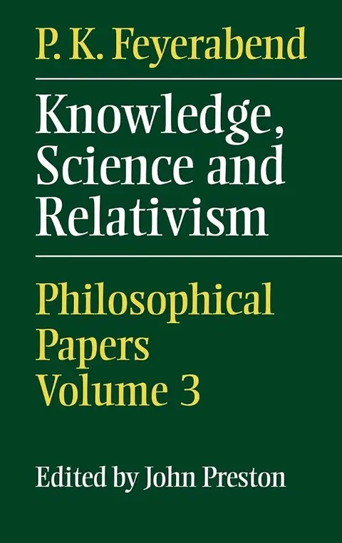 Cover of Knowledge, Science and Relativism