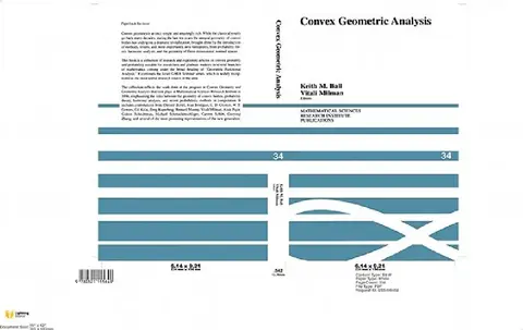 Cover of Convex Geometric Analysis