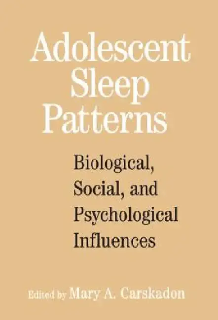 Cover of Adolescent Sleep Patterns