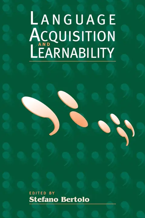Cover of Language Acquisition and Learnability