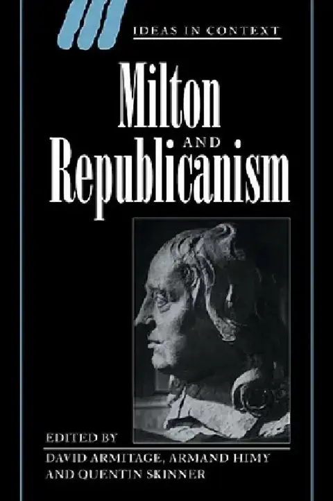 Cover of Milton and Republicanism