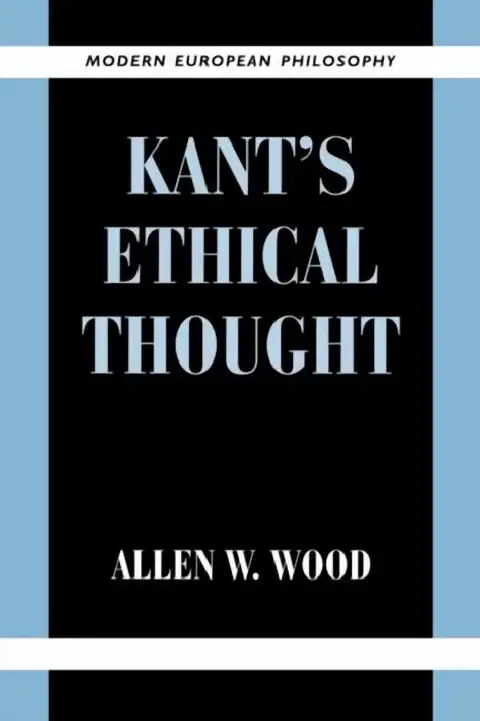 Cover of Kant's Ethical Thought