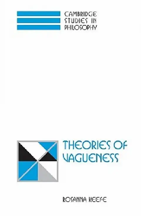 Cover of Theories of Vagueness