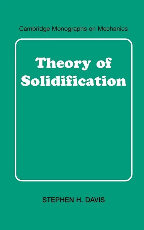 Cover of Theory of Solidification