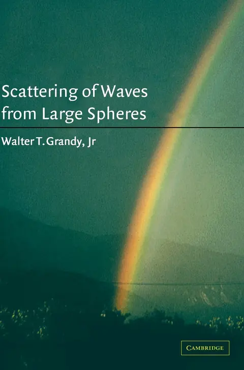 Cover of Scattering of Waves from Large Spheres